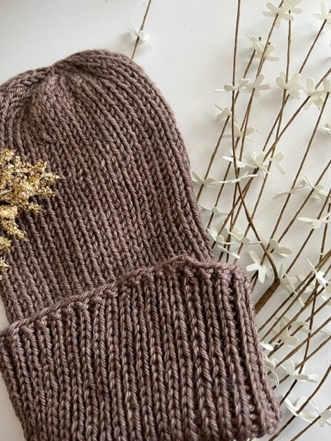 free knit pattern beanie