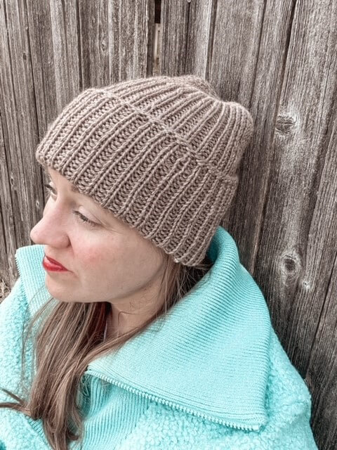 knit beanie pattern free