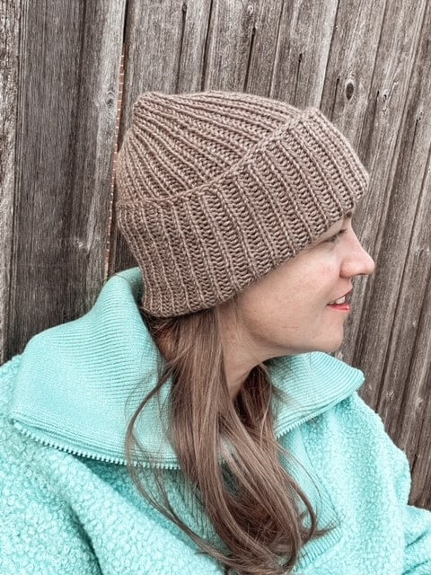 free pattern knit beanie