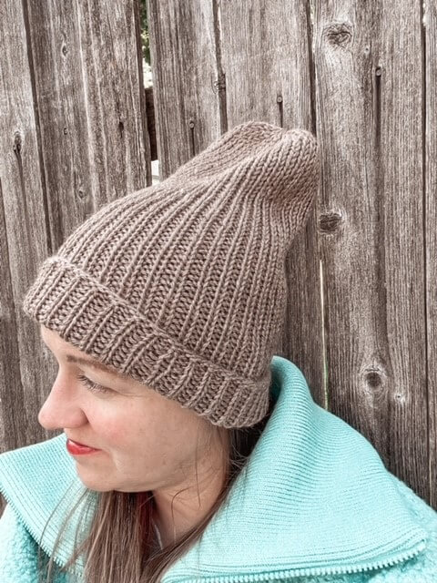 free beanie pattern knit