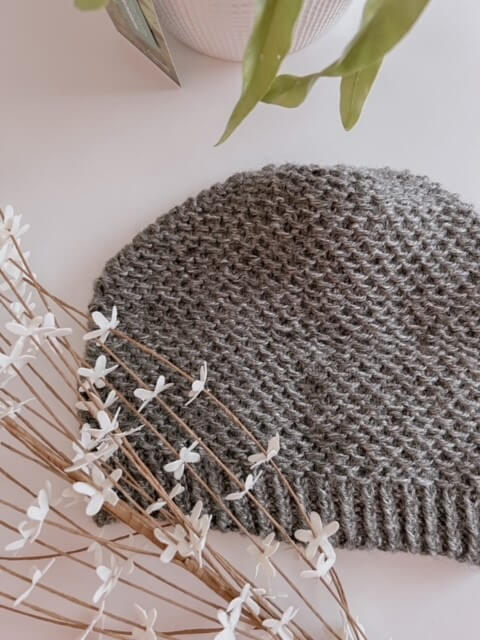free knitting pattern beanie no 4